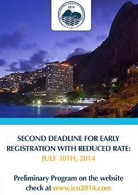 Second deadline XVIII International Congress of Neuropathology, ICN 2014