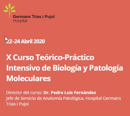 XI Curso Teórico-Práctico Intensivo de Biología y Patología Moleculares